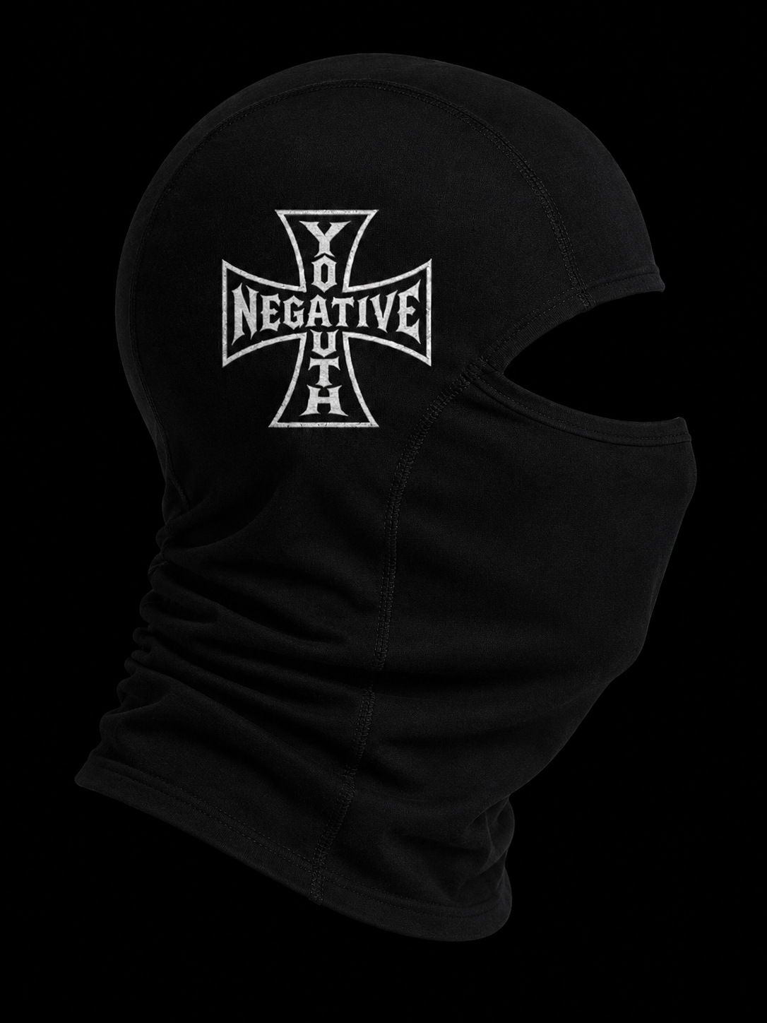NEGATIVEYOUTH SINNER SKI MASK (SIDE LOGO ONLY)