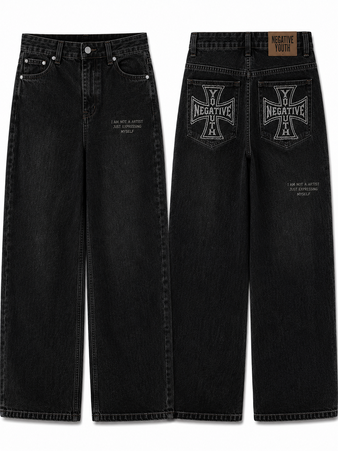 "I AM NOT A ARTIST" JEANS