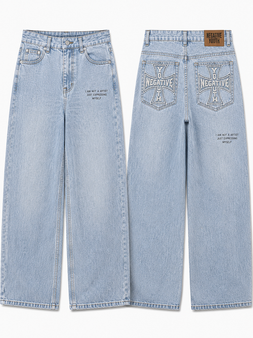 "I AM NOT A ARTIST" JEANS