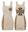 Firewomen Ribbed Tank Mini Dress
