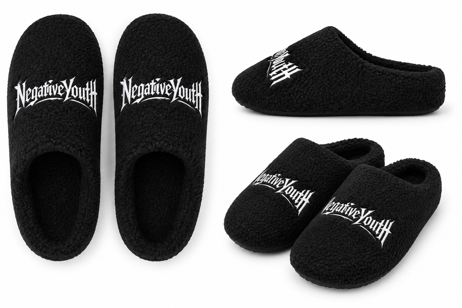 NEGATIVEYOUTH FUR HOUSE SLIPPER