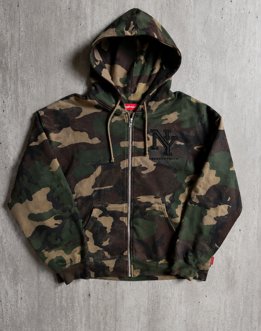 NY Camo Zipup