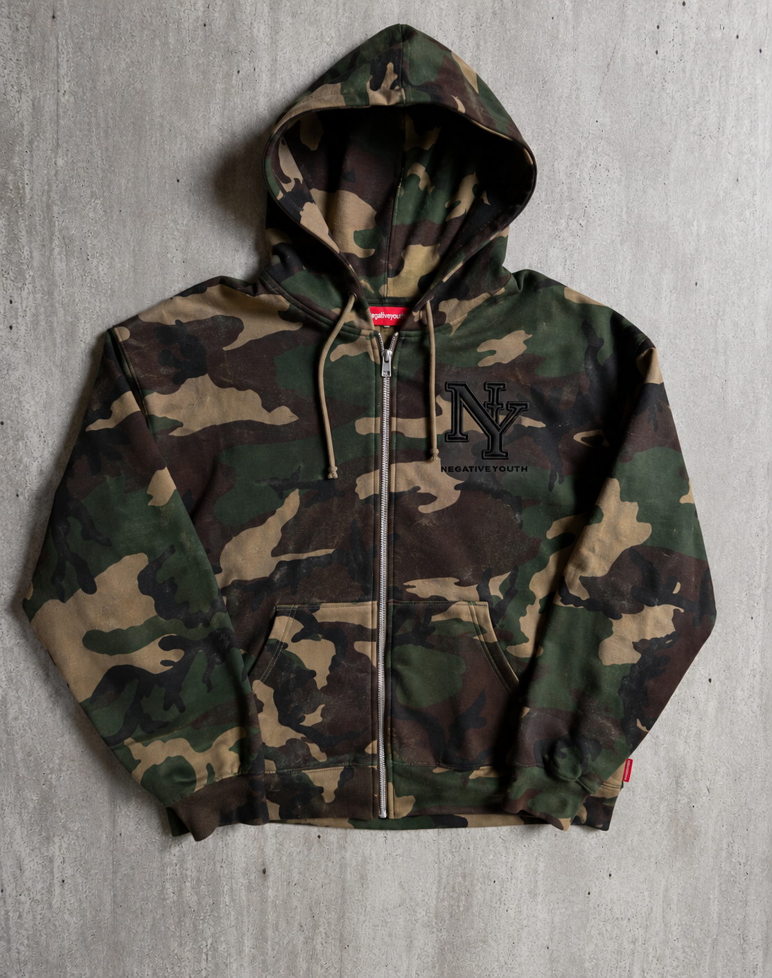 NY Camo Zipup