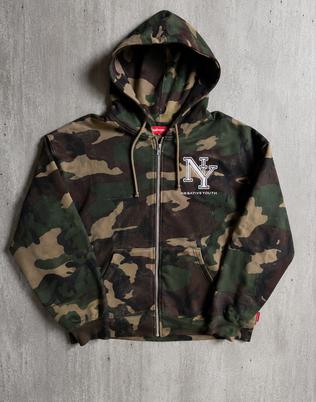 NY Camo Zipup